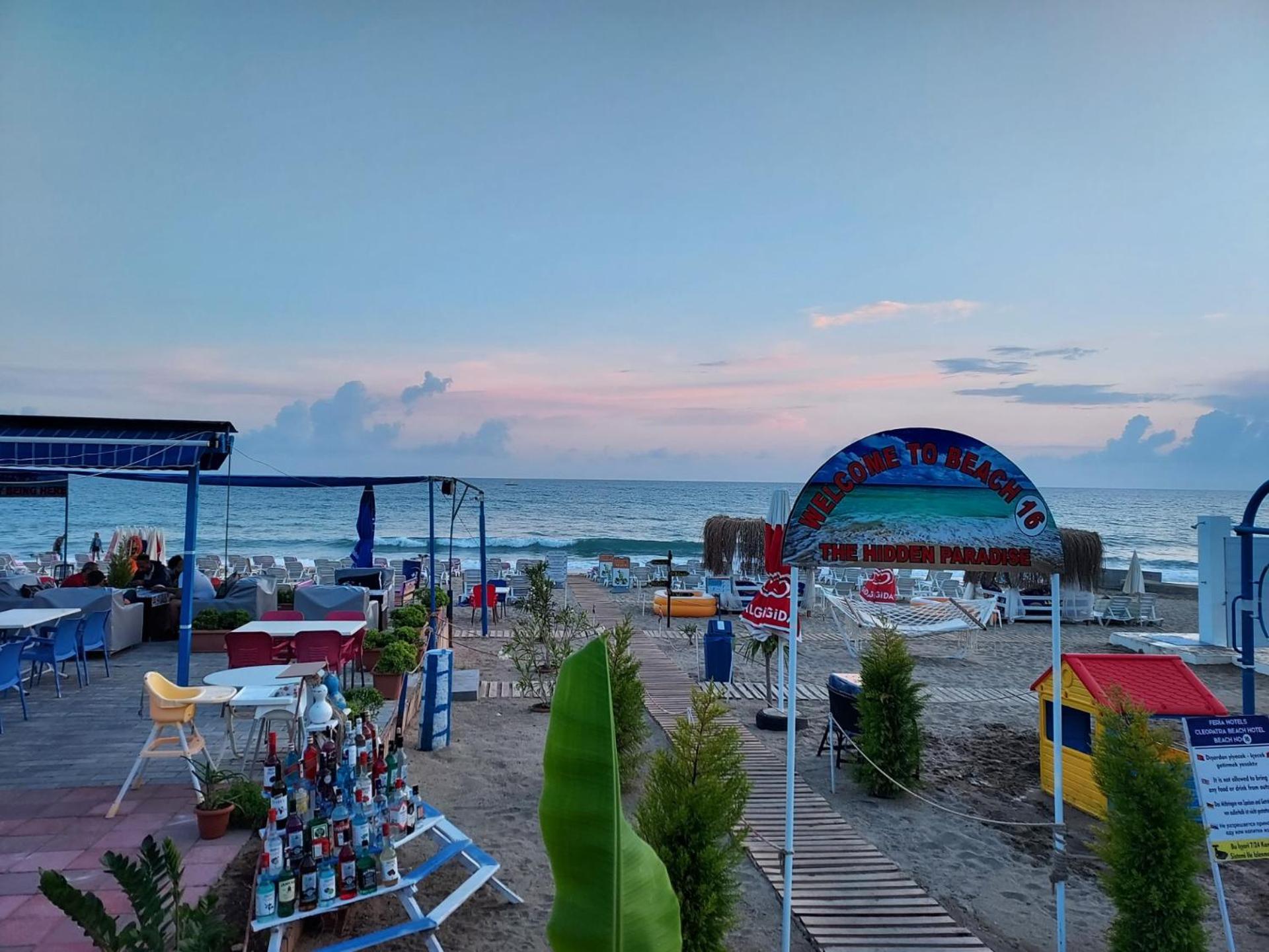 Kleopatra Sahara Hotel Алания Экстерьер фото